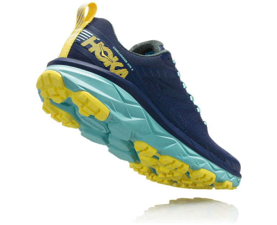 Hoka One One Trail Schoenen Dames - Challenger Atr 5 - Blauw - XV9083751